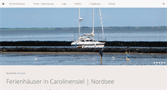 Desktop Screenshot of landgrebe-nordseekueste.de